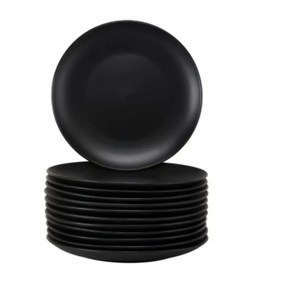 Black Dinner Plates