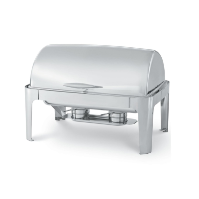 Silver rectangle chafing dish