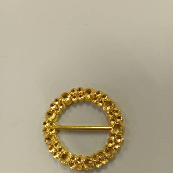 Gold Plastic Napkin Ring