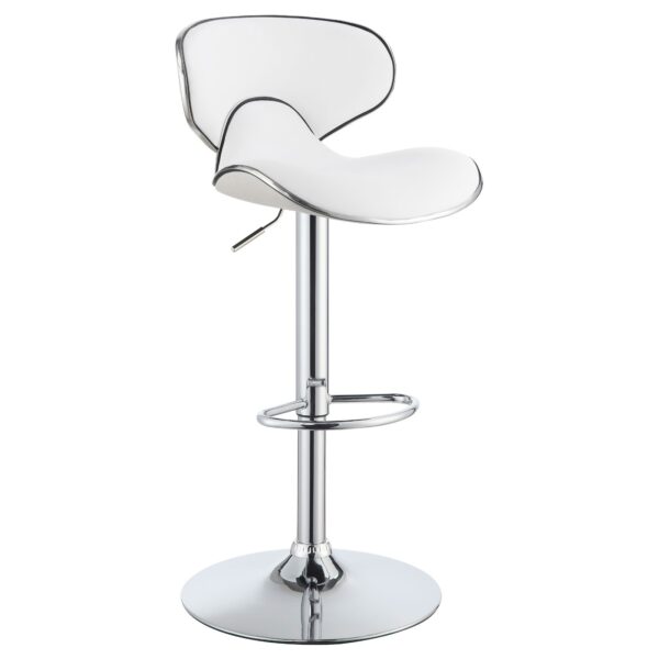 White cocktail chair