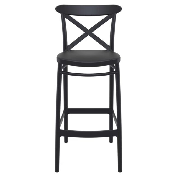 Black high chair